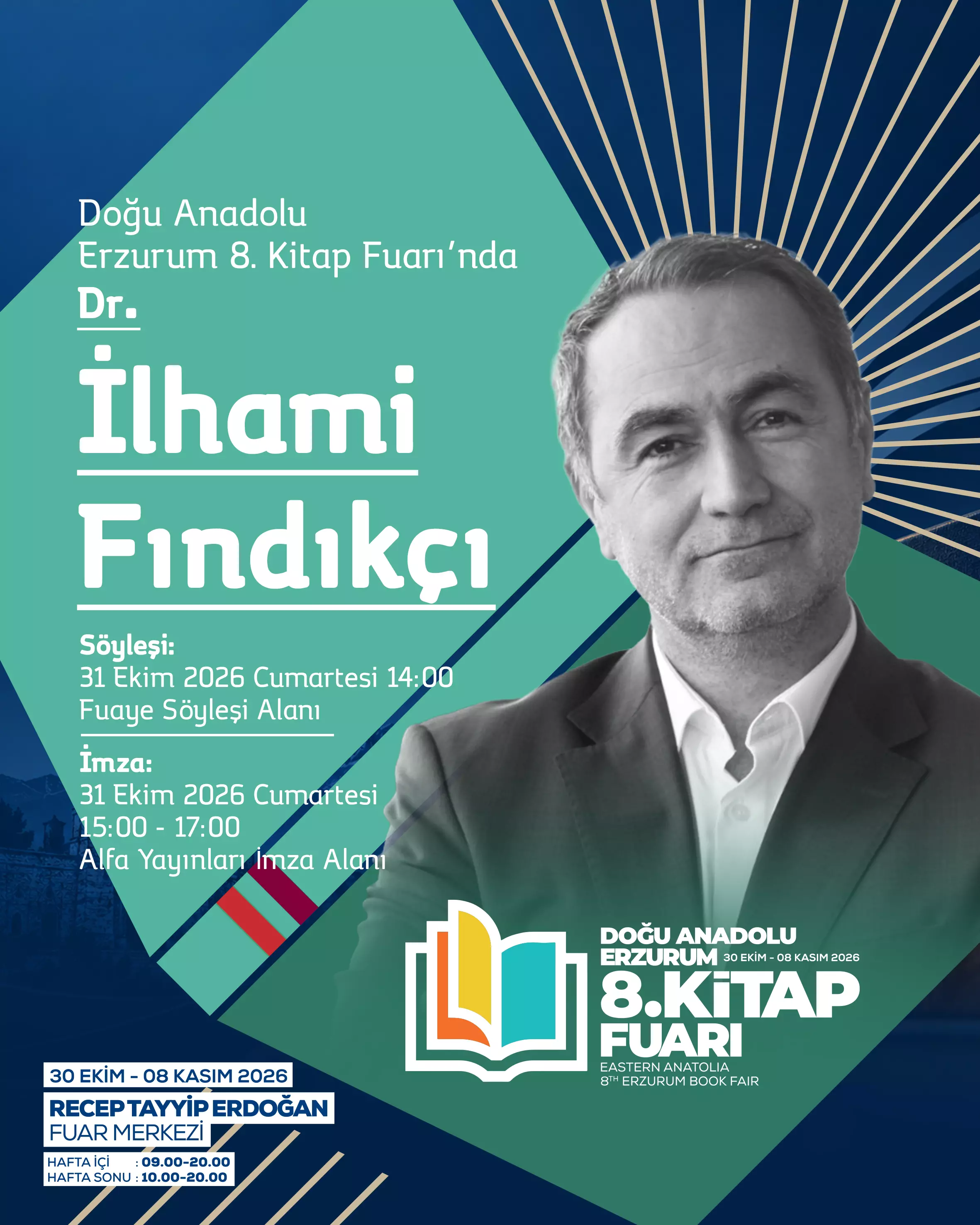 Doğu Anadolu Erzurum 8. Kitap Fuarı